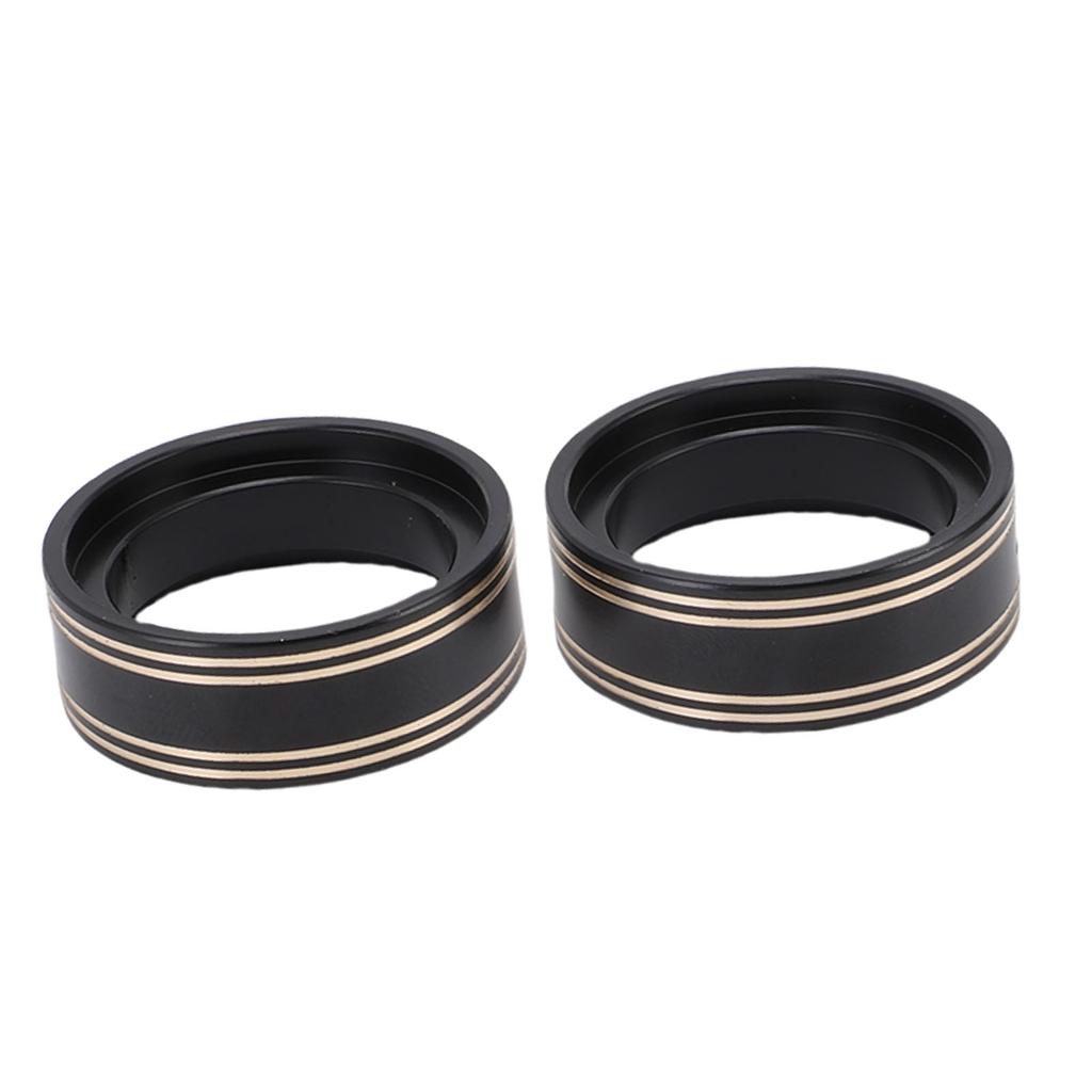 Brass Internal Beadlock Clamp Ring Fit for 9781 Wheel Rims 1 18 RC Crawler 1.3 Inch Electroplating Weighted Clamp Ring
