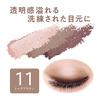 Cezanne Tone Up Eyeshadow 11 Taupe Brown 2.7g 3-color applicator.