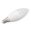 נורת LED לבנה 5000K C37 E14 5W להגנה על העיניים, לתאורת בית וקישוט