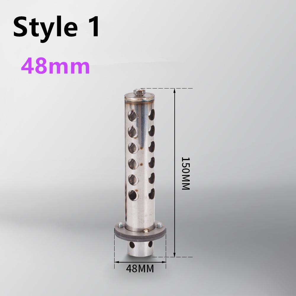 Universal Motorcycle Exhaust Modify 48MM 51MM Catalyst Noise Sound Valve Type DB Killer For Most Tail Killer Muffler Muffler