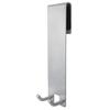 Stainless Steel Over Glass Door Towel Rack Rust-proof Bathrobe Hanger  Kitchen