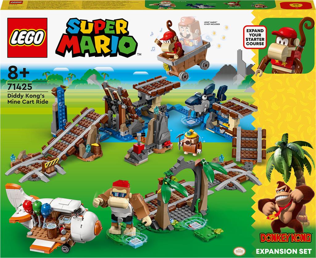 LEGO конструктор Super Mario – Лоренритт Дидди Конга: набор расширения (71425)