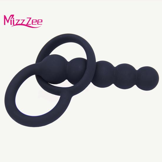 Butt Massager Cock Ring Anal Insert Bead Plug Couple Sharing Sex Toys