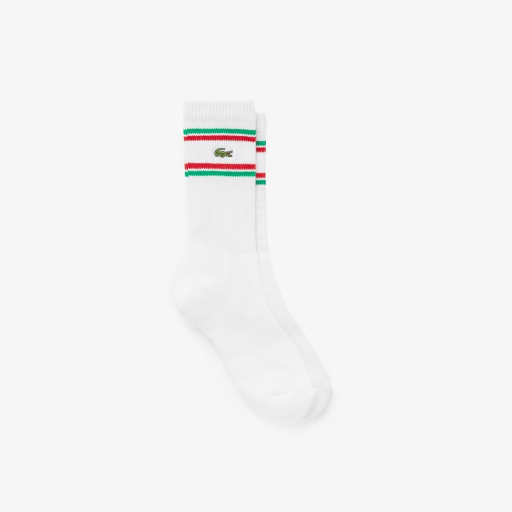 [lacoste] Unisex Two-Tone Tipping Sport Socks RA137E-56G