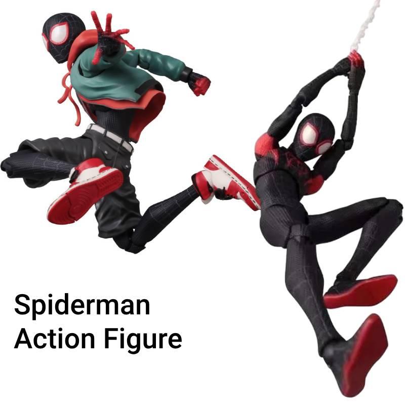 Figures Spiderman Action Toy Across The Spiderverse Miles Kids Xmas Gift