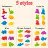 Featuring Educational Toys Such As Animal Classification Counting Toys, Matching Games, And Sorting Bowls. Sensory Motor Toy Set