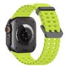 Ocean Silicone+Metal Buckle Strap For Apple Watch Band Ultra 3/2 49mm Sport Bracelet iWatch 11 10 9 8 7 6 SE 46mm 45mm 44mm Belt