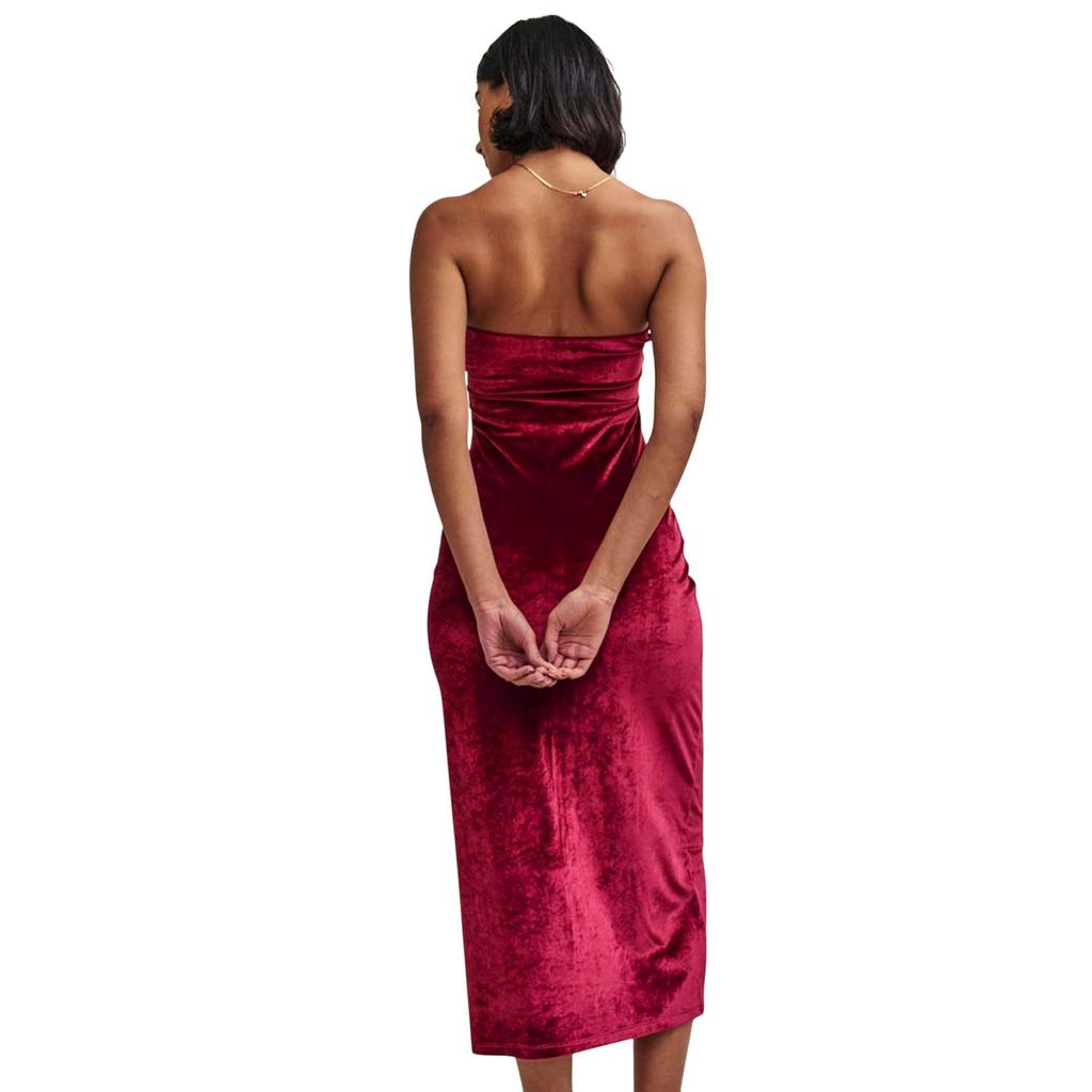 Nobody´s Child Damen/Damen Samt Bandeau Kleid