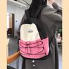 Schoolbag1011 new spring nylon lightweight contrasting color sports travel backpack large capacity student backpack