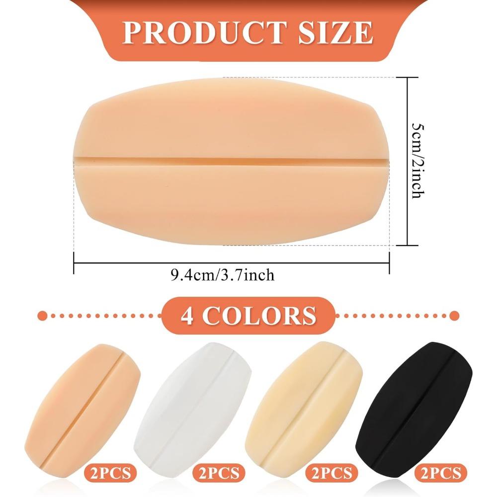 Shoulder Protector Pads for Bras – Reusable Silicone Bra Strap Cushions, 1 Pair Comfort Relief for Women