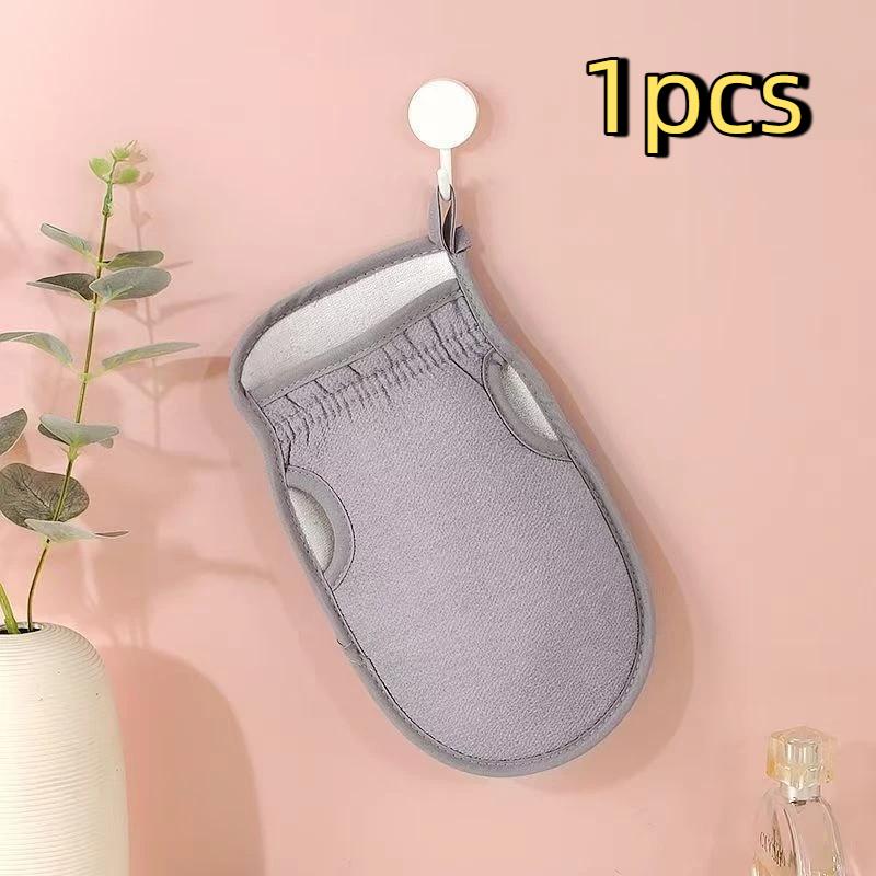 1Pcs Household Exfoliating Bath Glove Strong Cleaning Body Scrubber Towel For Back Washing Bathroom Supplies