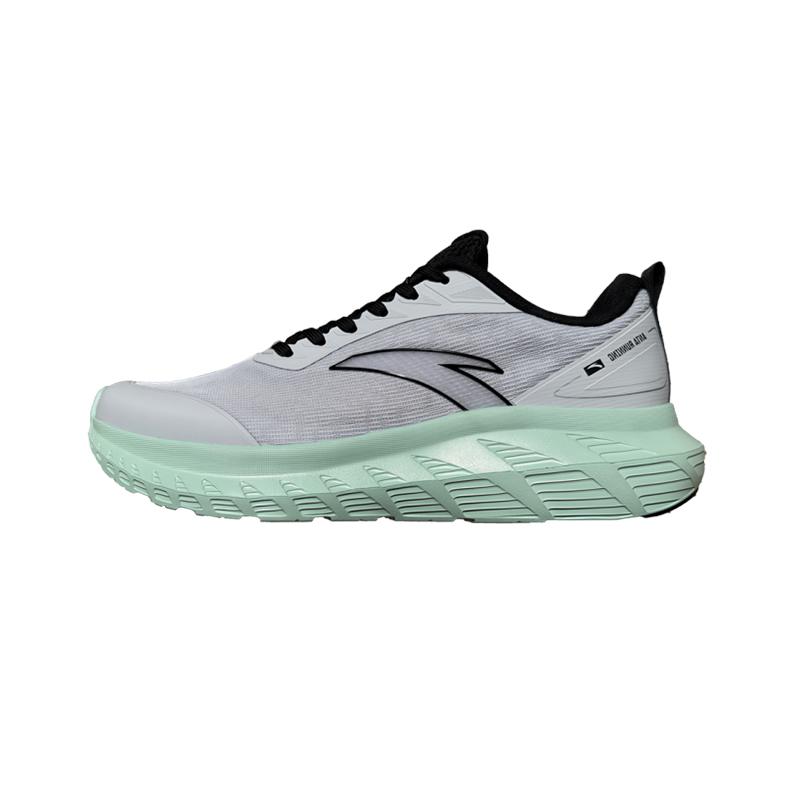 

Anta Xuanwu Pro Cushioning Commuting Lightweight Comfortable Breathable Mesh Low-Top Running Shoes Men sneaker Gray Green 112625508R-4 45