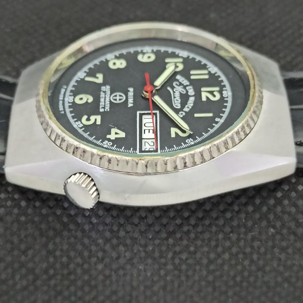 USED WEST END WATCH CO AUTOMATIC SWISS MENS WATCH A283081-1 Sku535-a283081