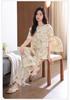 Women's Spring/Summer Short Sleeve Cotton Pajamas Set - Lightweight, Casual Style for Indoor/Outdoor Wear