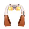 JINKAIRUI Neck Massager Shoulder Back Massage Machine Kneading Shiatsu Heating Massage Tool Home Office Car Use