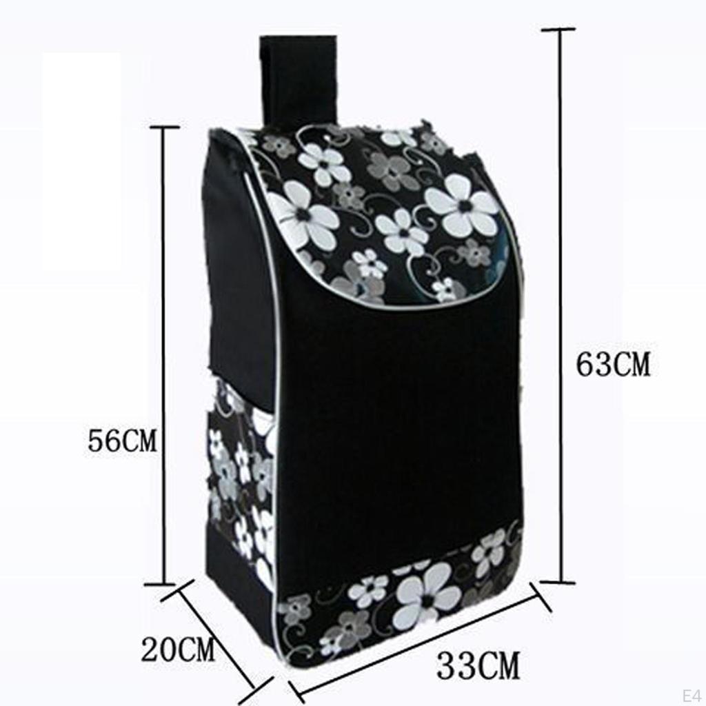Tote Bag For Grocery Shopping Cart Waterproof And Foldable