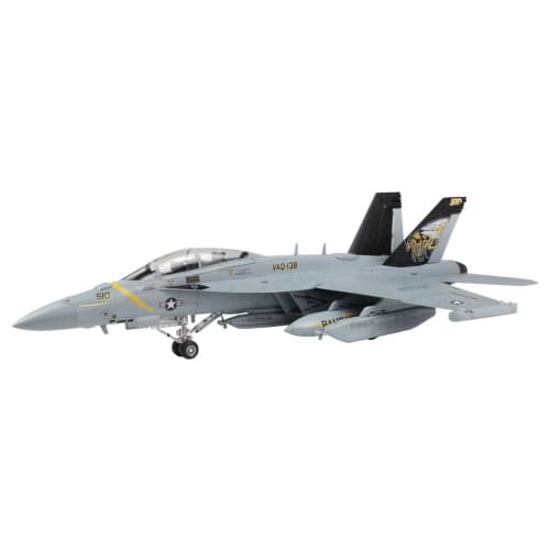 PLATZ/Italeri 1/48 Scale U.S. Navy Electronic Warfare Aircraft EA-18G Growler VAQ-138 Yellow Jackets Plastic Model TPA-17
