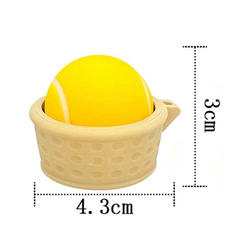 Basketball Football 3D Printed Fidget Keychain Clicker Button Sensory Toy Portable Stress Relief Fidget for All Ages