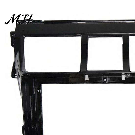 Automotive Interior Accessories 9 Inch Car Radio Fascia Frame for Toyota Vios 2008, Navigation Dust Blocking Panel Frame, Stereo Install Bezel