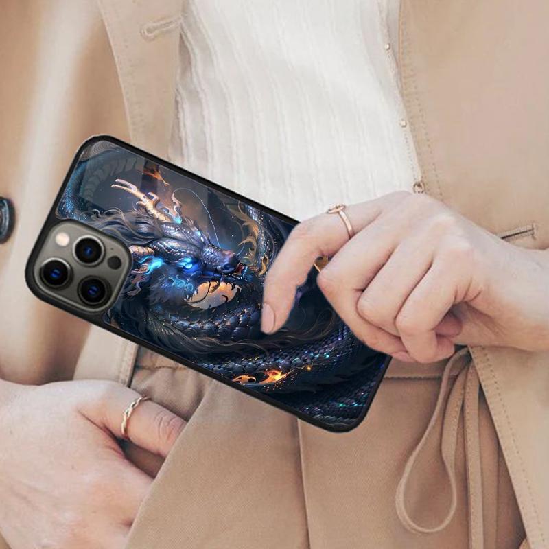 Asian Chinese Dragon Magnetic Phone Case For APPLE iPhone 17 Air 16 14 13 12 Pro Max 15 Plus Wireless Charge With MagSafe Cover
