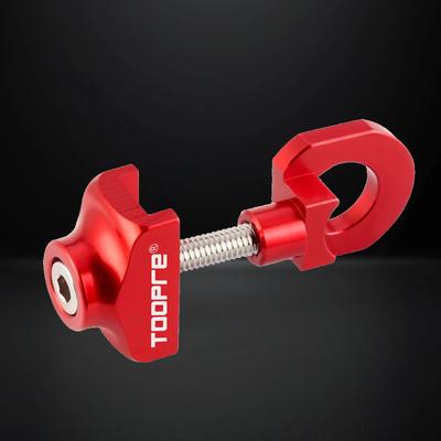 Bicycle Chain Adjuster Aluminum Alloy Bike Chain Tensioner Fastener for Single Speed Bicycle BMX Fixie Bike