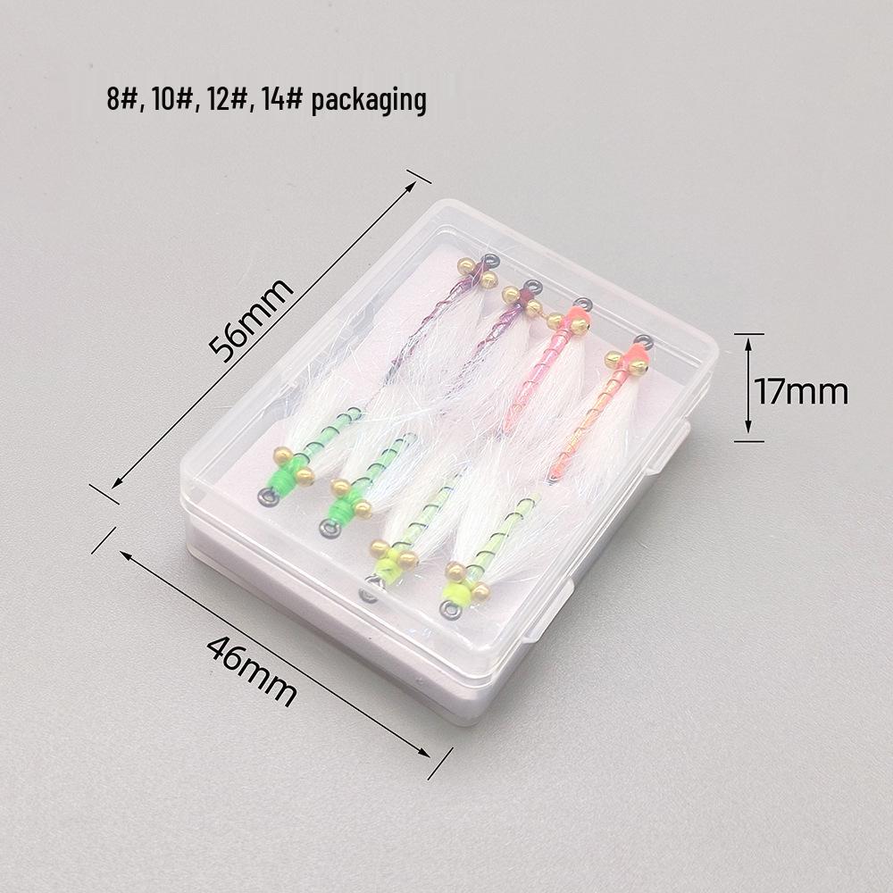 

БЛФ Безумный Чарли Приманка для нахлыстовой рыбалки: Окунь, Голавль, Тилапия и другие - Стримерный крючок. Size 12