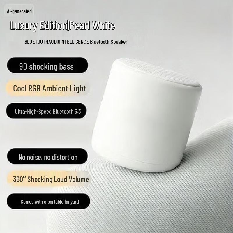 SMVP Portable Wireless Mini Desktop Bluetooth Speaker (CN version)