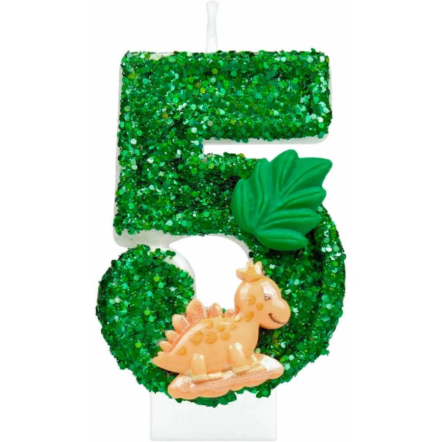 0-9 Number Birthday Candle Happy Birthday Cake Candle Birthday Baking Anniversary Dinosaur Themed Party Supplies