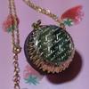 Used Beautiful Item Q-pot Chocolate Cupcake Necklace Strawberry Q-pot Qpot