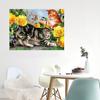 Diamond Art Painting Kit Animal Rhinestone DIY Diamond Embroidery Cross Stitch Butterfly and Cat Full Mosaic Children Room Decoration