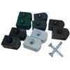 Tension wire grommet + SCREW 20 PCS GREEN