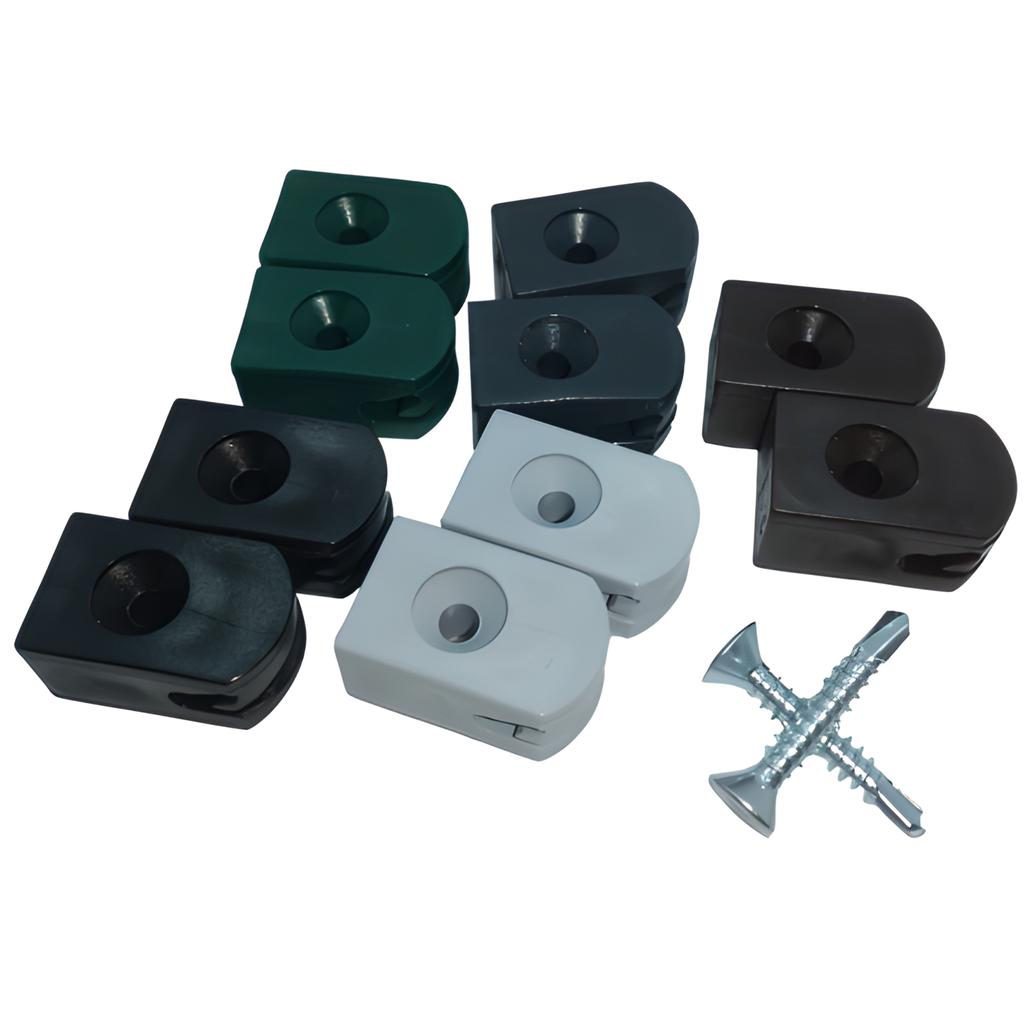 Tension wire grommet + SCREW 20 PCS GREEN