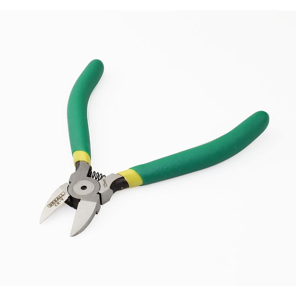 CR-V Plastic Pliers 5/6inch Jewelry Electrical Wire Cable Cutters Cutting Side Snips Hand Tools Electrician Tool