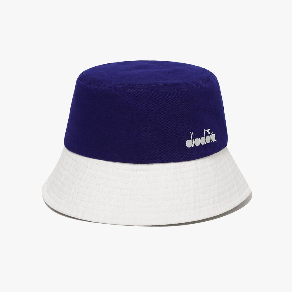 diadora Colorblock Logo Bucket Hat Blue