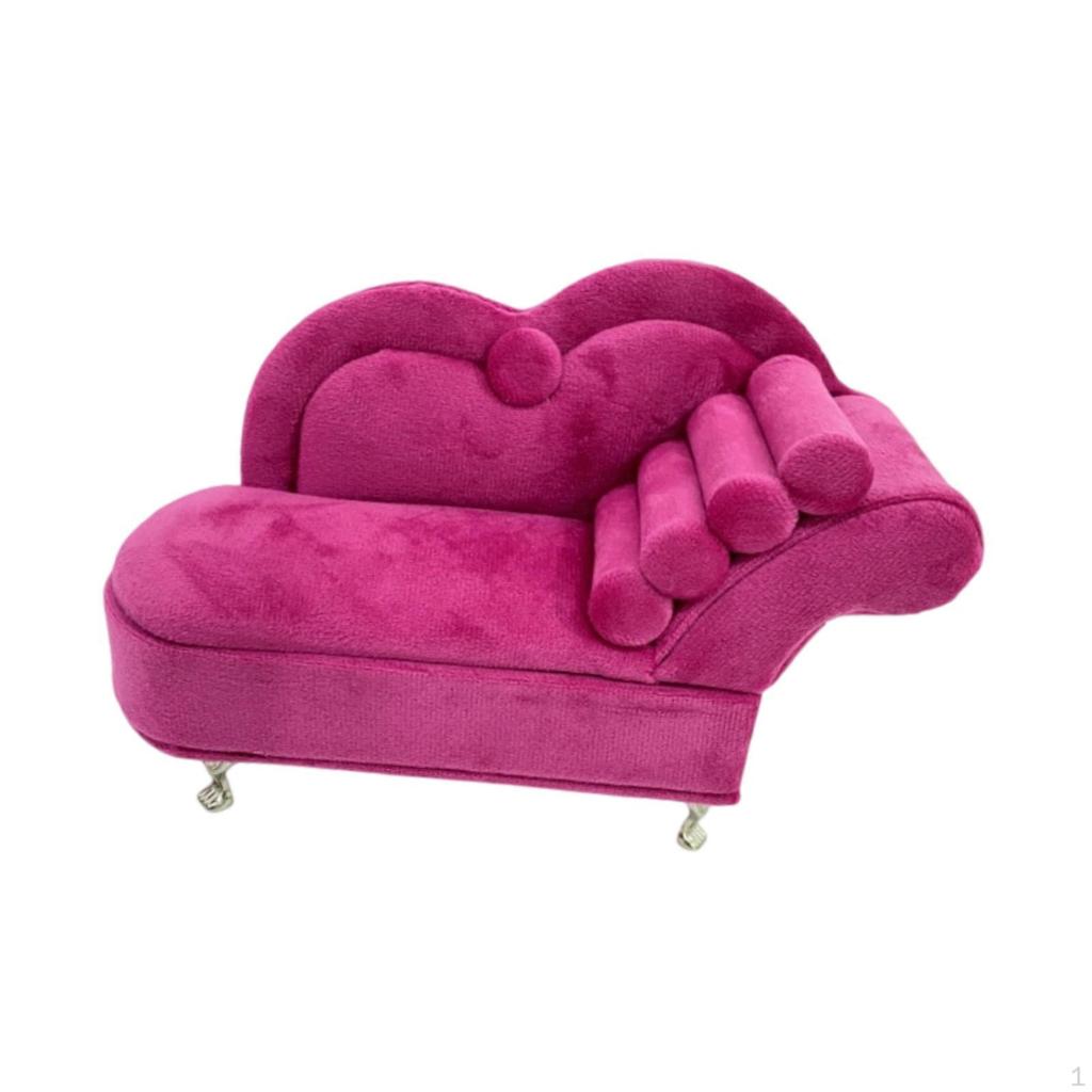 Sofa Schmuckkästchen Vitrine Sammlerstück Staubdicht Tragbarer Organizer Schmuck für Ringe