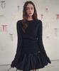 VIVACIOUS Diane Drape Knit Tee_2Colors