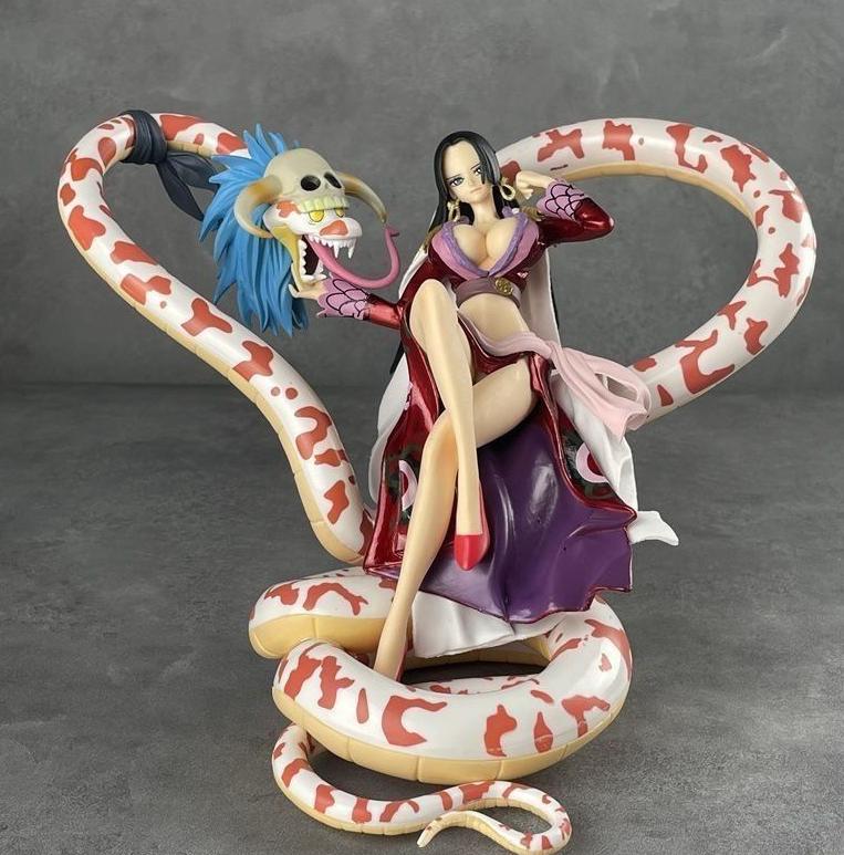 New 21cm One Piece Anime Figure Boa·hancock Action Figure Pvc Collectible Decoration Model Doll Toys for Children Brithday Gifts