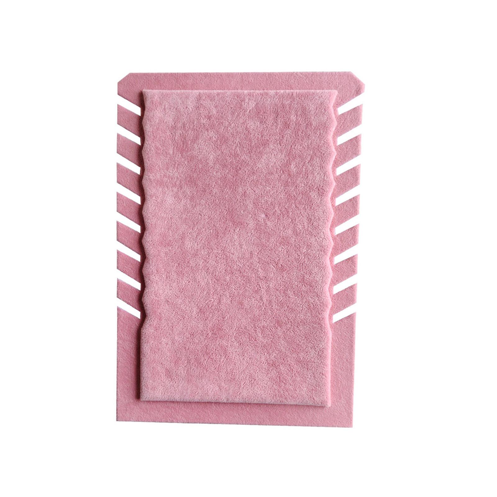 

Элегантные органайзеры для ювелирных изделий Прочная подставка-держатель для демонстрации ожерелий с мягкими фланелевыми материалами для защиты розовый