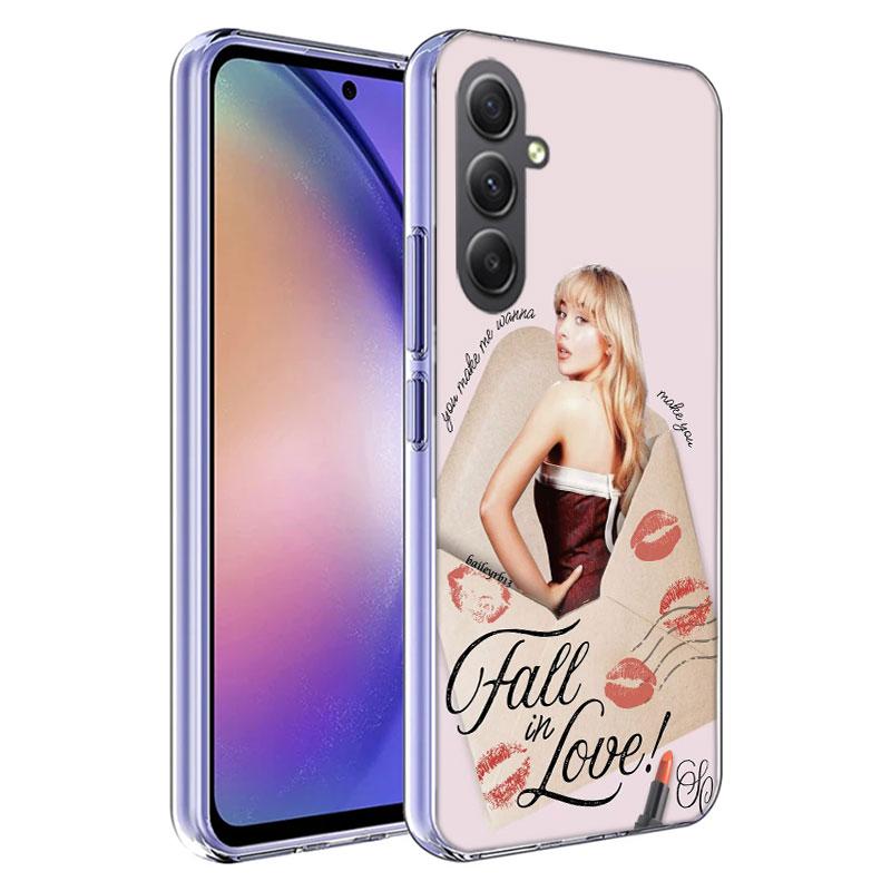 Singer S-Sabrina C-Carpenter Handyhülle Für Samsung A16 A26 A36 A56 A17 A03S A04S A02S A05S A50S A30 A20 A70S A40 A21 Galaxy Not