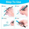 48-Color Glitter Double Line Outline Pen Set for DIY Journals, Christmas Cards, Student Drawing & Fluorescent Doodles.