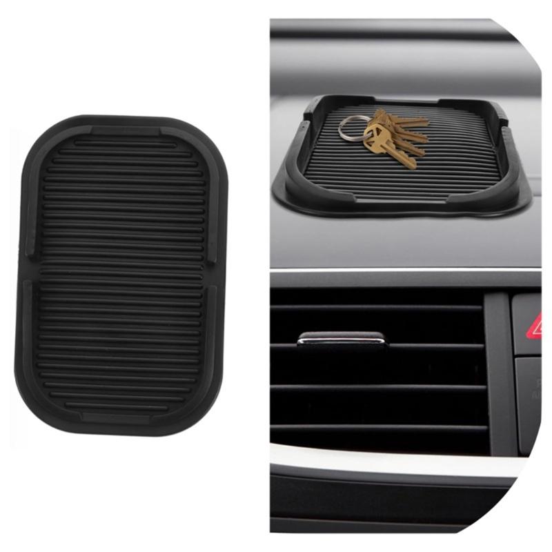 Antislip Reusable Automotive Stabilizer Pad Mat For Phone Dashboard Mounting And Navigation Systems Easy to Clean Design