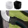 Plastic Material Rain Gutter Downspout Adapter Rainwater Collection Diverter  Rainwater Collection