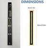 LED Wall Light Sconce Waterproof Outdoor Modern Lamp Exterior Lights Long Strip