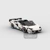 MOC Lambo Aventador SVJ  368pcs Racing Sports Car Vehicle Racer Building Blocks Brick Creative Garage Toys