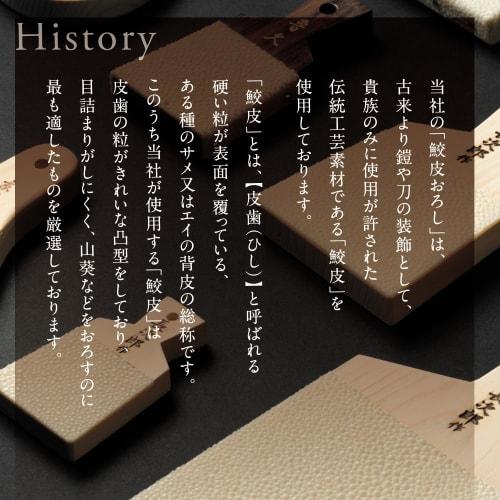 M's Style Chojiro Shark Skin Grater, Large, MS-7006