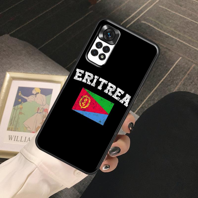 Eritrea Flag Funda For Xiaomi Redmi Note 14 13 Pro 9 10 11 12 Pro 10S 11S 12S Redmi 14C 13C 10C 12C Case