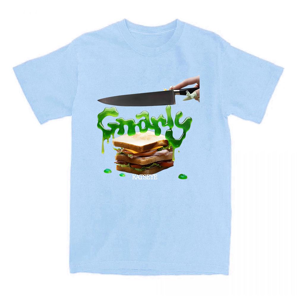 Katseye Gnarly Tee Short Sleeve Cotton Summer T-shirt for Female Casual Korean Girls' Band Tshirts Fashion Women Shirts