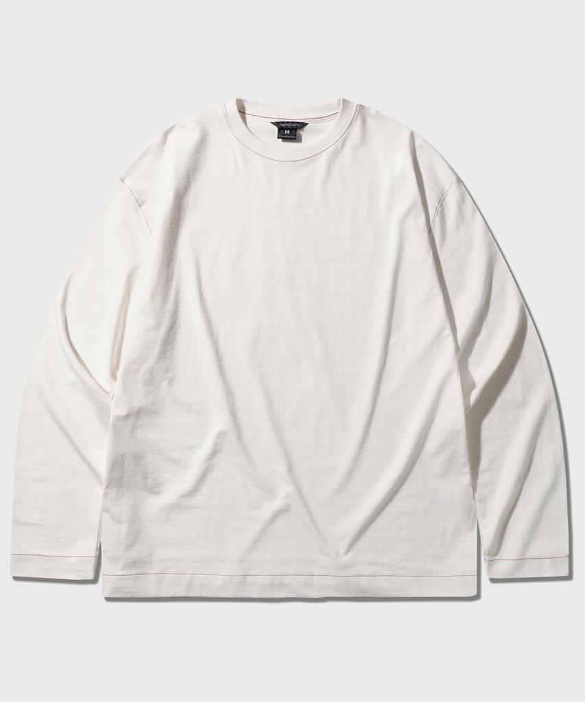 WV PROJECT Hyde Long Sleeve T-Shirt Ivory Jilt7789