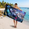 Large Beach TowelGenshin Impact Soft Absorbent Towel Beach Bath Home Use