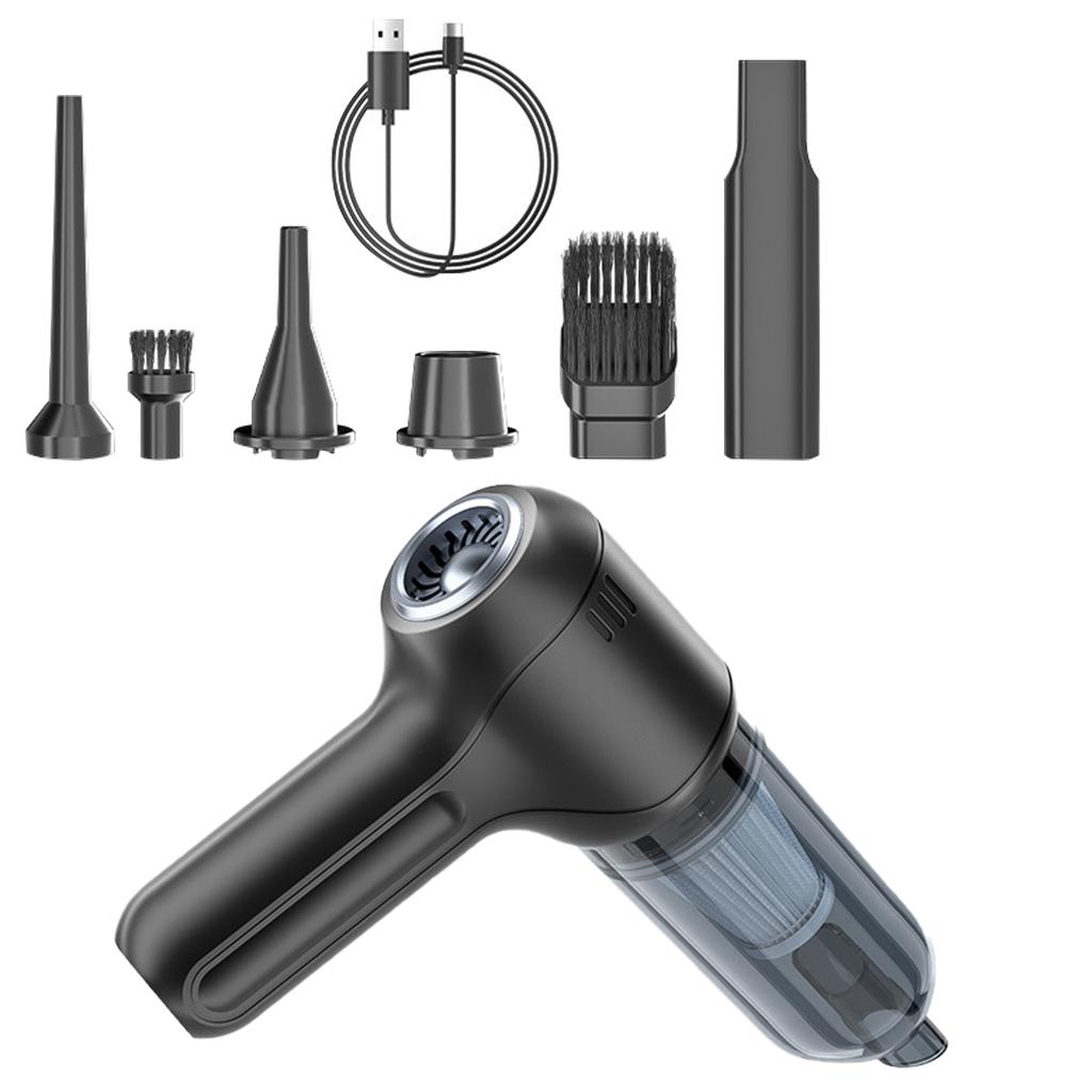 High Efficiency Car Vacuum Cleaner with Various Nozzles Multifunction Handheld Vacuum for Comprehensive Interior Detailing